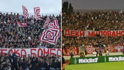  Navijači Crvene zvezde oprostili se od Dejana Milovanovića 