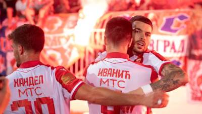  Nemanja Radonjić postigao gol za 2:0 Crvene zvezde protiv Partizana 