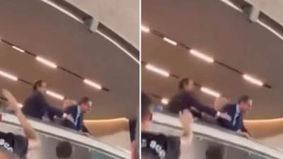  sukob pedje mijatovica i navijaca partizana na derbiju 