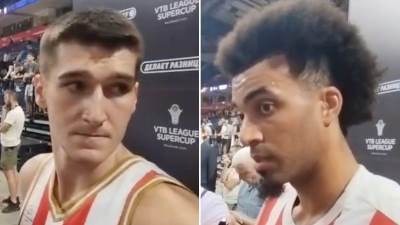  Džordan Nvora i Stefan Miljenović o utakmici Crvena zvezda CSKA 