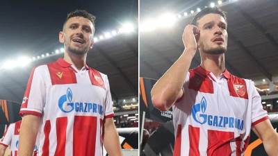  igrači Zvezde su istakli golmana Mateuša Magaljaeša kao heroja na meču sa Seltikom 