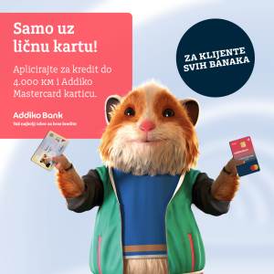  Addiko Bank Banja Luka: Gotovinski kredit do 4.000 KM samo uz ličnu kartu i jednu posjetu 