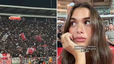  Američka tiktokerka Megan Hom o utakmici Crvena zvezda Seltik 