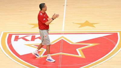  Crvena zvezda protiv Zadra igra u Pioniru 