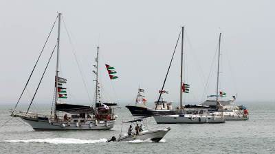  Presretnut posljednji brod sa humanitarnom pomoći za Gazu 