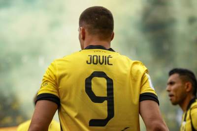  Luka Jović u dresu AEK-a 