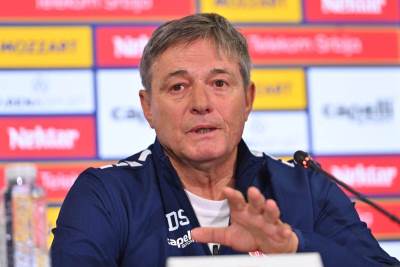  Dragan Stojković konferencija pred utakmicu Srbija Albanija 