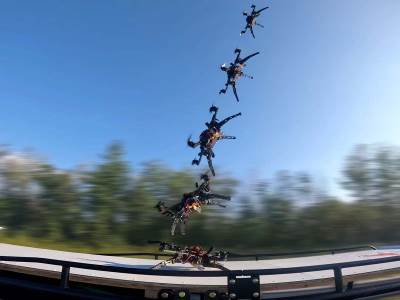  DART dron može da sleti na vozilo koje juri 110 km/h 