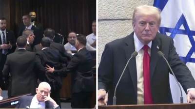  Poslanici dobacivali tokom Trampovog govora u Knesetu 