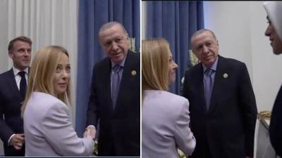  Erdogan rekao Meloni da prestane da puši 