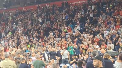  Crvena zvezda Žalgiris ovacije za Sašu Obradovića  