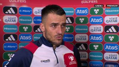  Filip Kostić smatra da Albanija nema kvalitet da ide na Svjetsko 