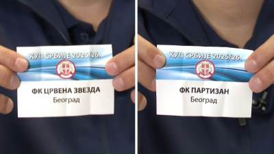  Žrijeb za Kup Srbije 2025 2026 