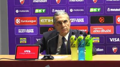  Skariolo ljut na sudije poslije poraza od Zvezde 