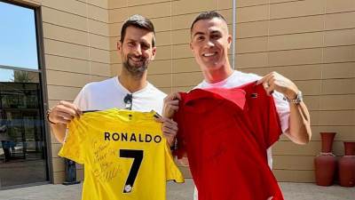  Novak Đoković uslikan je na sastanku sa Kristijanom Ronaldom 