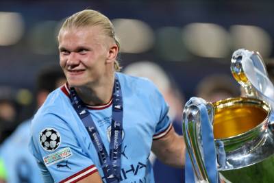  Erling Haland trening Aleksandar Kolarov 