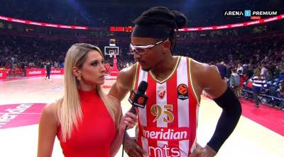  Crvena zvezda Asvel Čima Moneke opsovao tokom izjave  