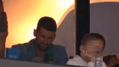  Novak Đoković gledao meč Panatinaikos Makabi 