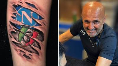  Lučano Spaleti ima tetovažu Napolija na ruci 