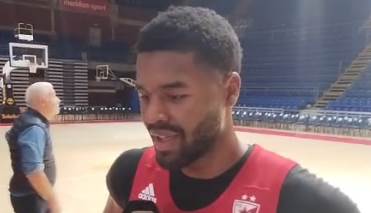  Džared Batler o utiscima sa prvog treninga Crvene zvezde 
