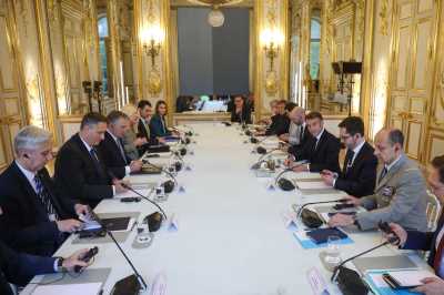  Predsjedništvo BiH na sastanku sa Makronom 