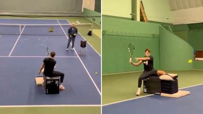  holger rune trenirao poslije operacije ahilove tetive 