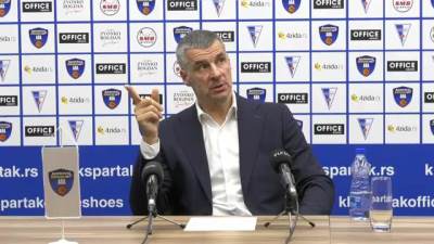  Vlade Jovanović komentarisao pobjedu protiv Crvene zvezde 