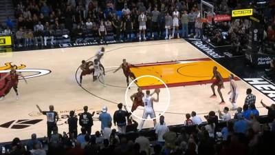  Nikola Jović asistencija za pobjedu protiv Klivlenda 