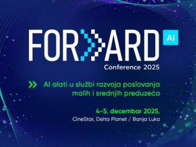  Umjetna inteligencija u fokusu: FORWARD konferencija donosi AI alate za razvoj malih i srednjih pred 