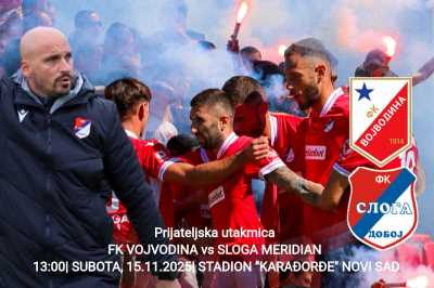  FK Vojvodina FK Sloga Doboj prijateljski meč 