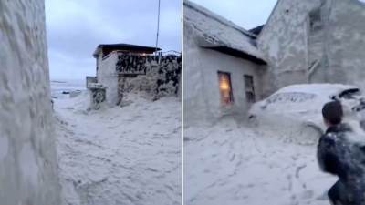  Oluja izbacila morsku pjenu na obalu kod Dablina 