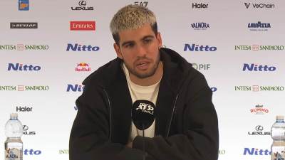  Karlos Alkaraz o atmosferi u Torinu na meču protiv Janika Sinera  