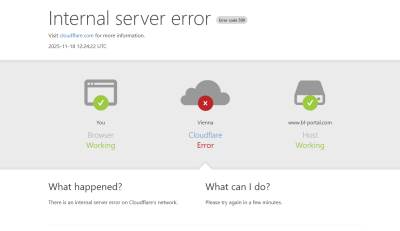  Pad sajtova zbog problema sa mrežom Cloudflare 