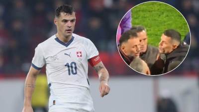  Granit Džaka rasprava sa vođom navijača Kosova 