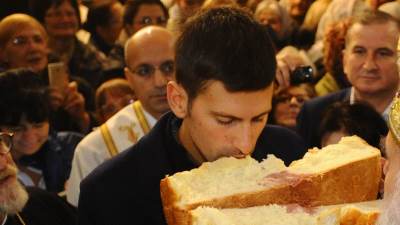  Novak djokovic slavi arandjelovdan 
