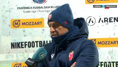  Vladan Milojević nakon poraza Zvezde: "Ne bismo dali gol, ko zna koliko da se igralo" 