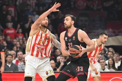  Nikola Milutinov najava utakmice Olimpijakos Zvezda 