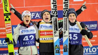  Simon Aman osvojio bodove u ski skokovima u 45. godini 