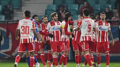  Crvena zvezda pobijedila OFK Beograd 4:3 