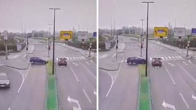  Tinejdžer bježao od policije pa se zakucao u auto: 