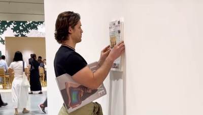  Krišom zalijepio svoj rad u muzej 