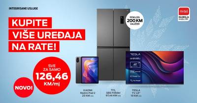   m:tel Paketa usluga – Kupite više uređaja na rate 