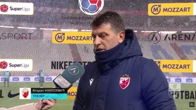  Vladan Milojević o pobjedi protiv Čukaričkog 