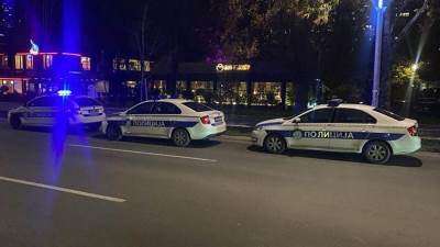  Upucan navijač partizana na novom beogradu 