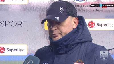  Vladan Milojević o porazu od Vojvodine 