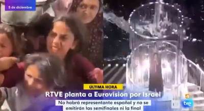  Španija bojkotuje Evroviziju zbog Izraela, pustili scene iz Gaze na TV 