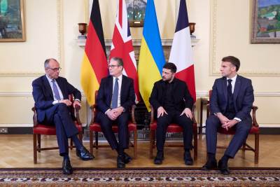  Merc, Starmer, Zelenski, Makron 