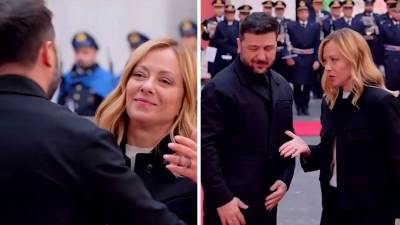  Meloni prevrnula očima dok je dočekivala Zelenskog (VIDEO) 