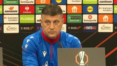  Vladan Milojević najava utakmice Šturm Crvena zvezda  