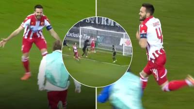  Gol Mirka Ivanića na utakmici Šturm Crvena zvezda  